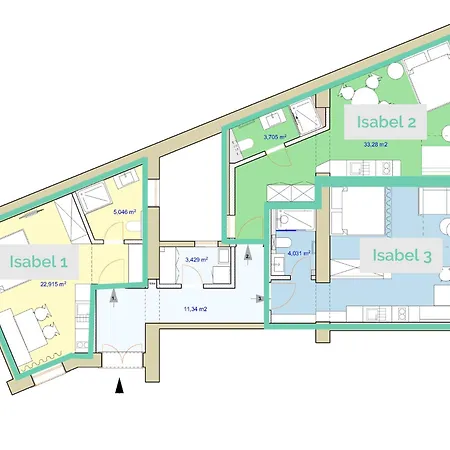 Jobelhome Downtown Апартаменты *